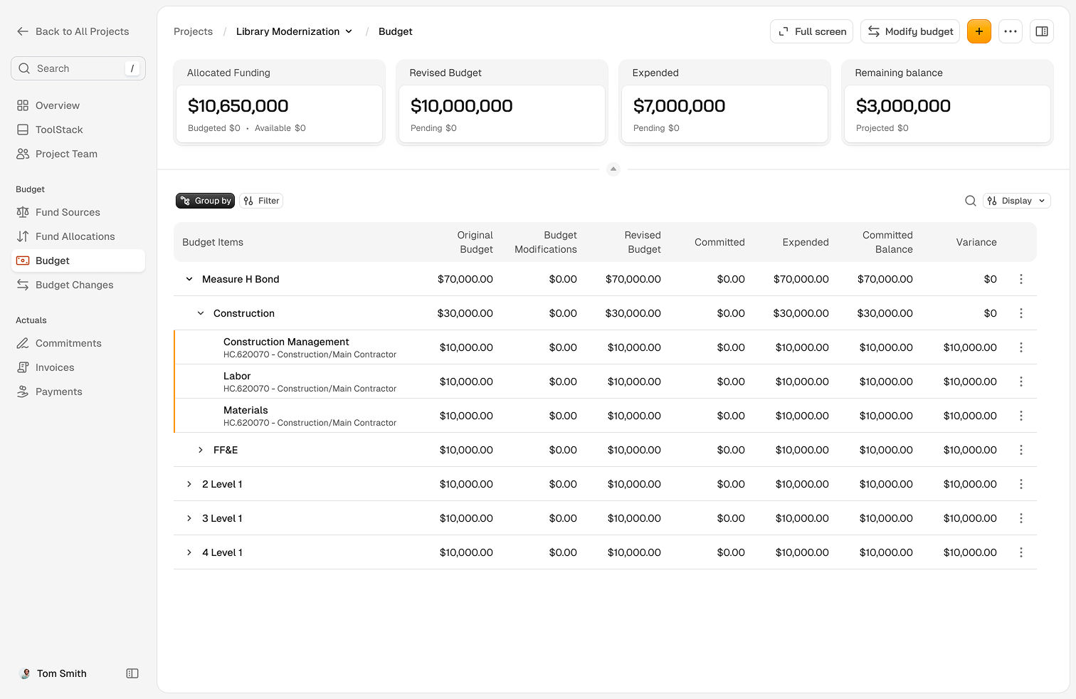 Projektr Construction Platform hero