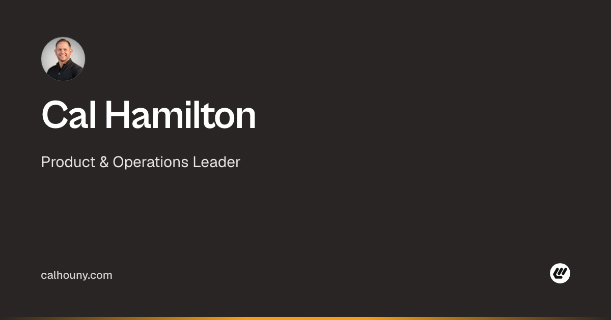Internal Construction PM Application | Cal Hamilton